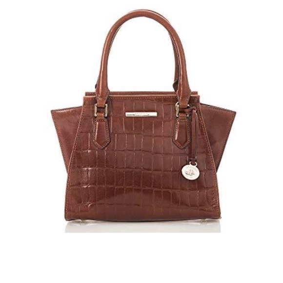 🆕❌SOLD❌LEATHER BRAHMIN PRISCILLA Satchel - Picture 4 of 8